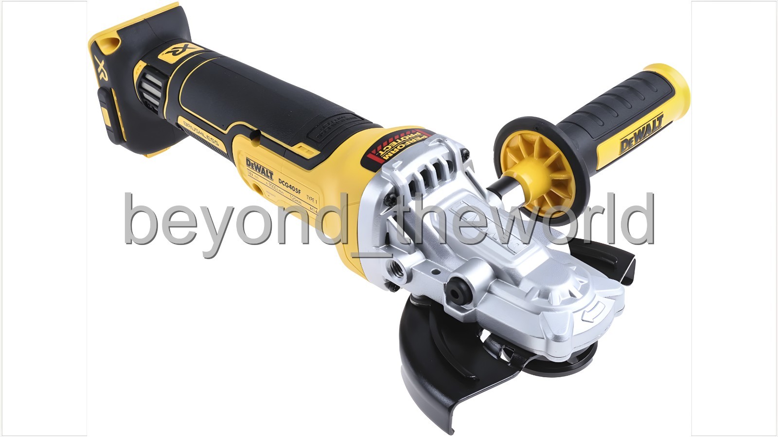 Dewalt DCG405FN 20V MAX M10 125mm Cordless Brushless Flathead Grinder- Body Only