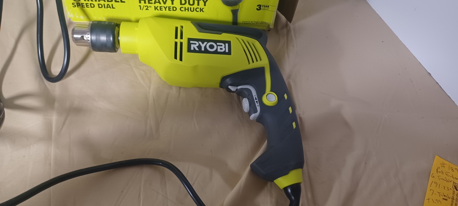Ryobi 5/8 in. VSR Hammer Drill