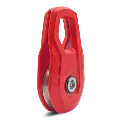 Snatch Block, 55,000 lbs () Strength Recovery Off-Road Heavy Duty 25T red