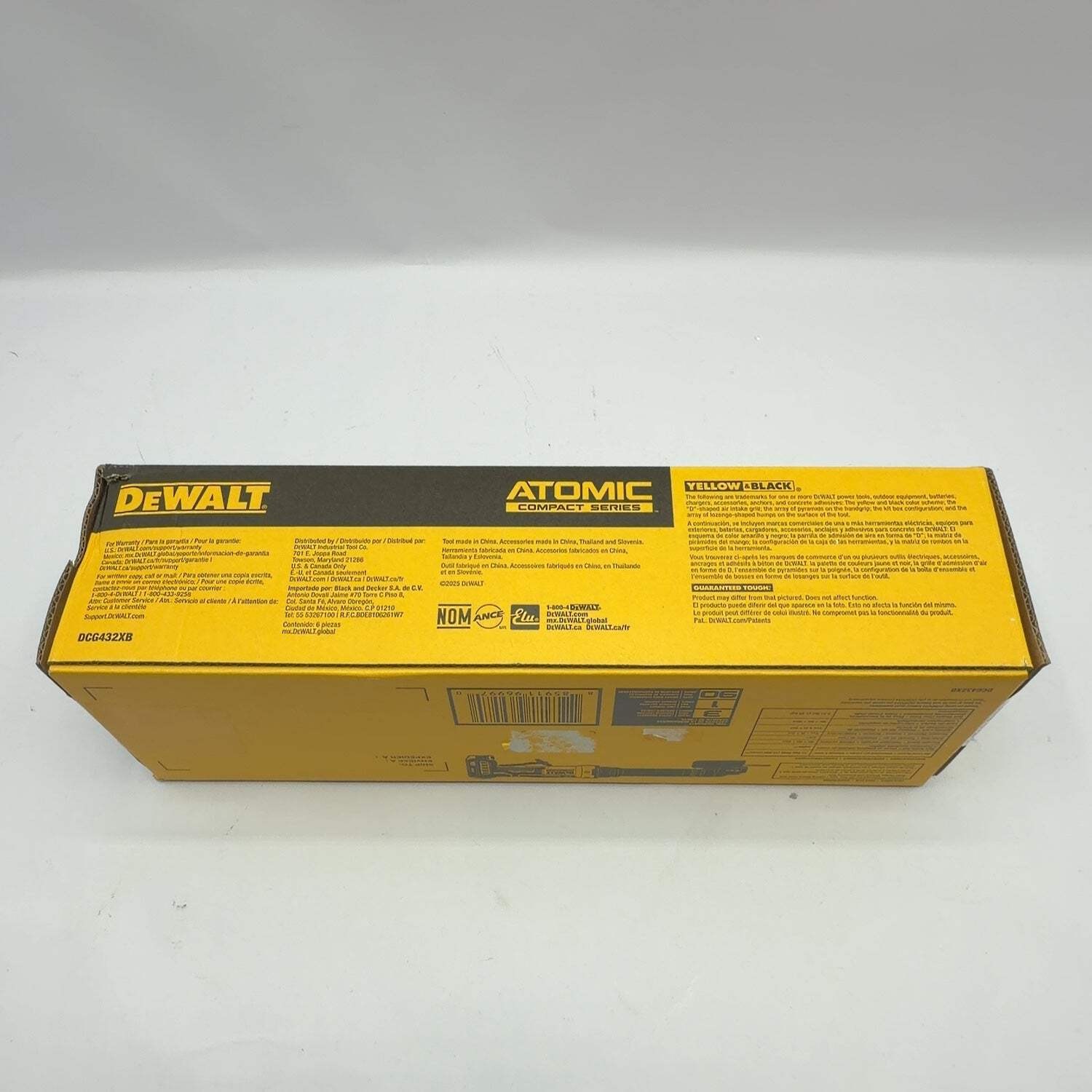 New DeWalt DCG432XB 20V MAX 4&Prime; (100mm) Extended Cut-Off Tool