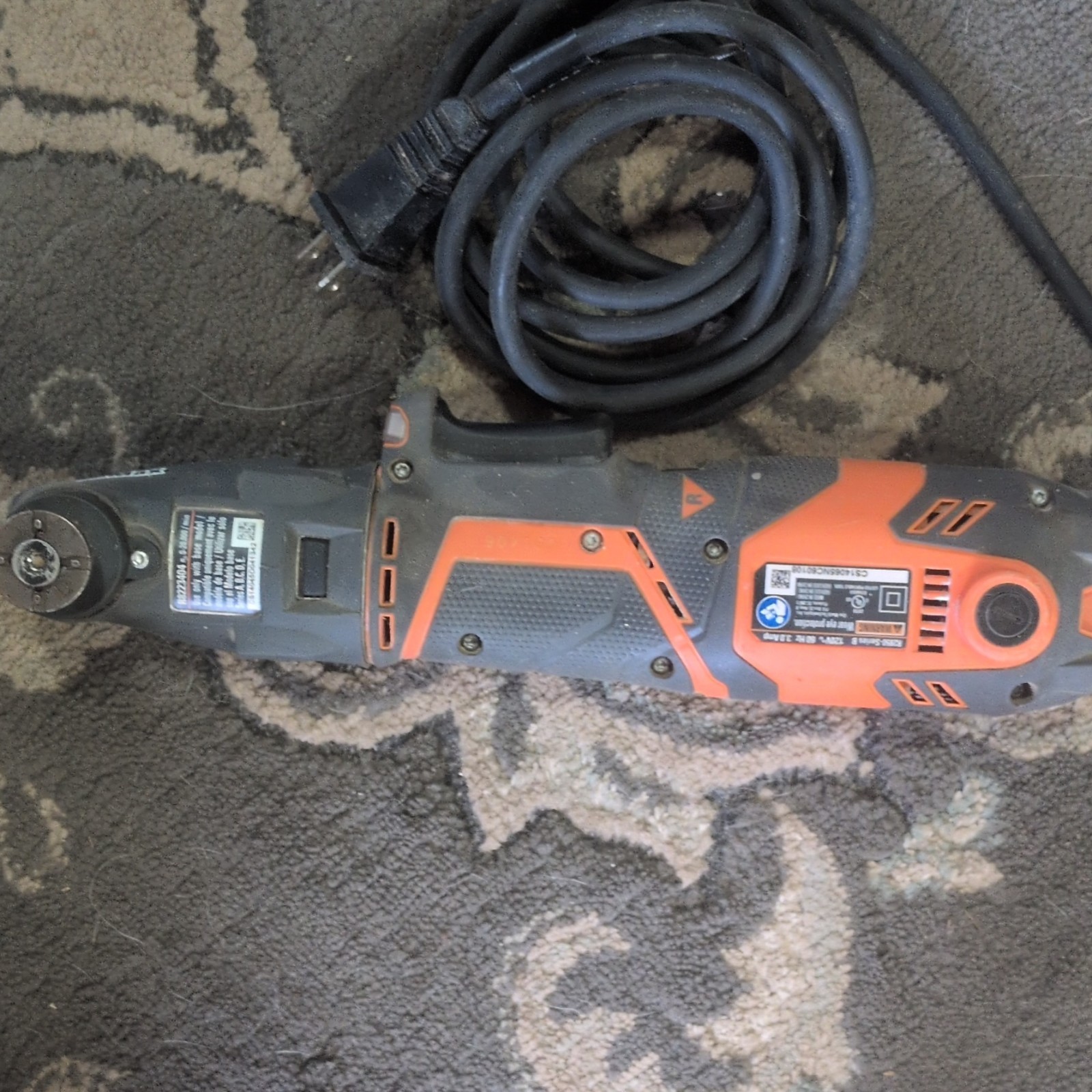 RIDGID JobMax R2850-Series B 120V Corded Oscillating Tool Variable Speed