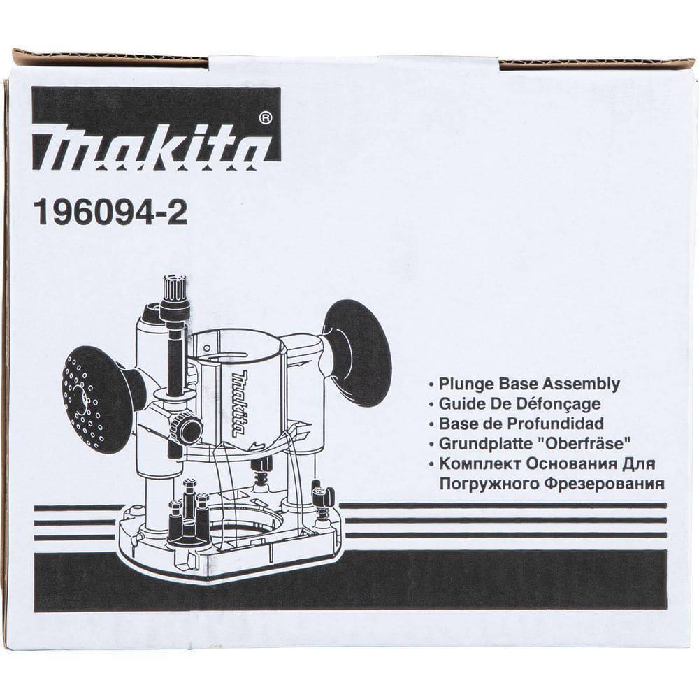 Makita Plunge Base Compact Router Base XTR01 RT0701C 1-3/8 Depth Stop