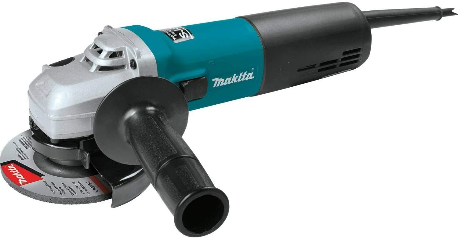 Makita 9565CV 5&Prime; SJS High-Power Angle Grinder, 13 AMP motor US Version
