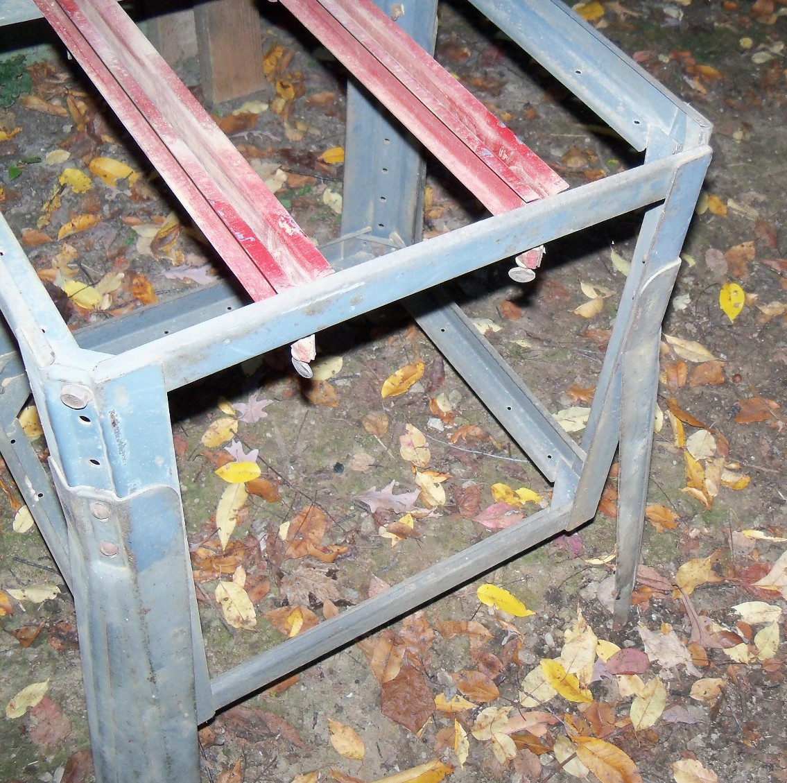 Craftsman 103 113 Table Saw Jointer Flared Adjustable Leg Stand Base, 16 X 18