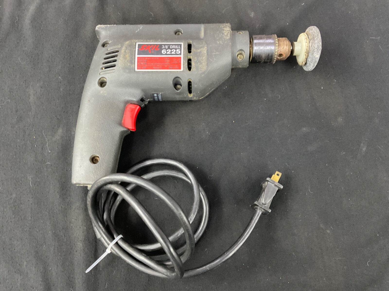 Skil 3/8&Prime; Drill Electric Model 6225 VSR 1/3 HP 0-2500 RPM USA