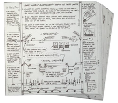 Electronic Specialties 186 Hands On-line Electrical Training Cards