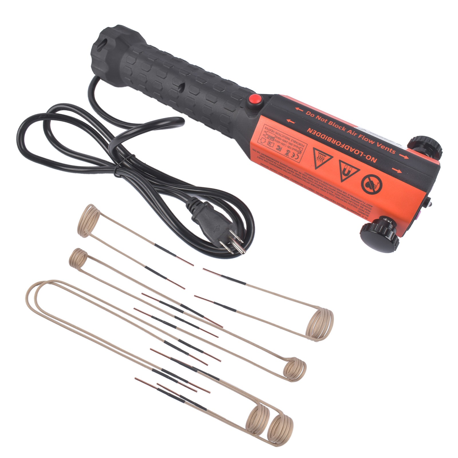 Rusty Screw Removing Magnetic Induction Heater + 8 Coils 110V 1KW / 1.2KW