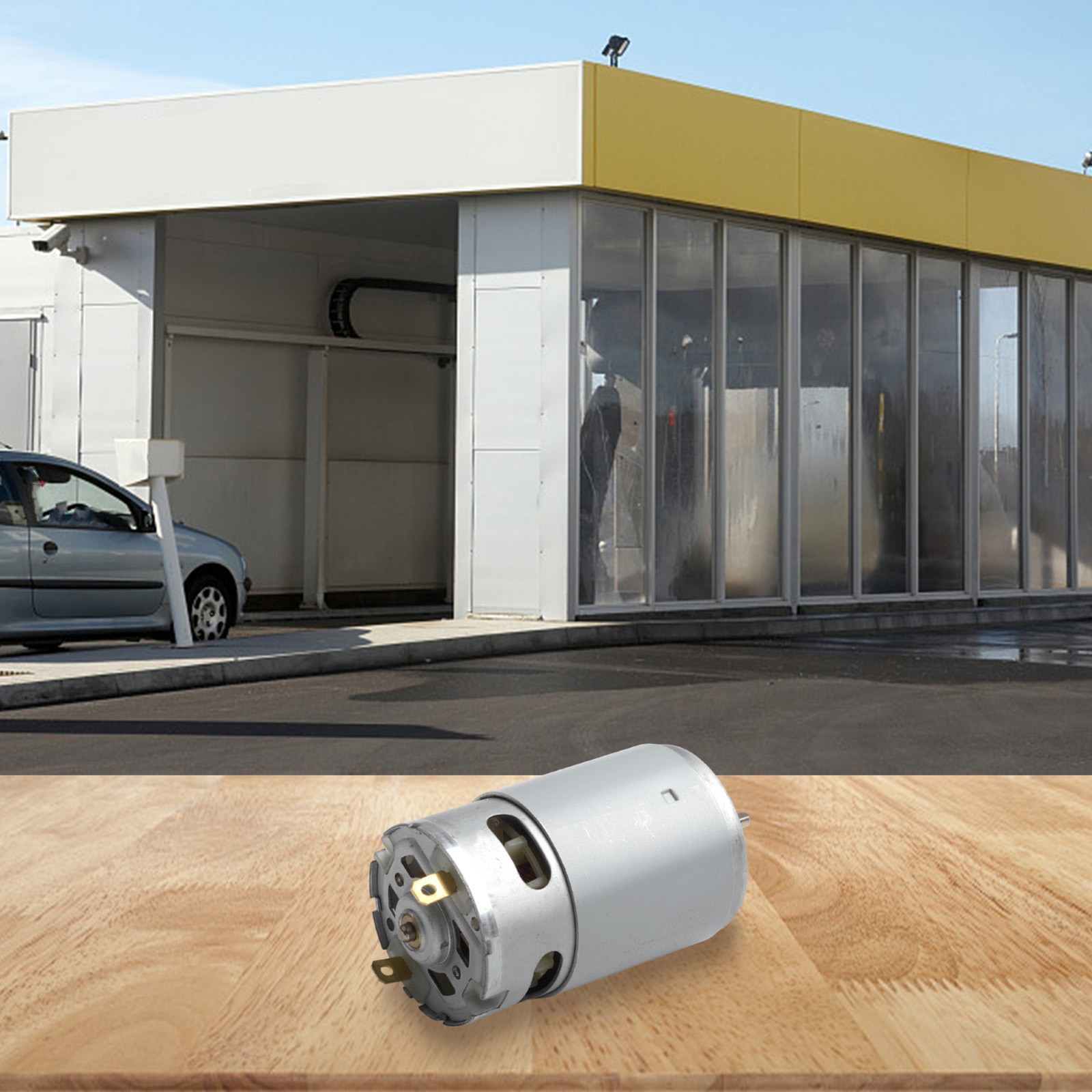 20V Electric Motor D-Shaped Shaft Motor 75x37mm Size High Quality Material