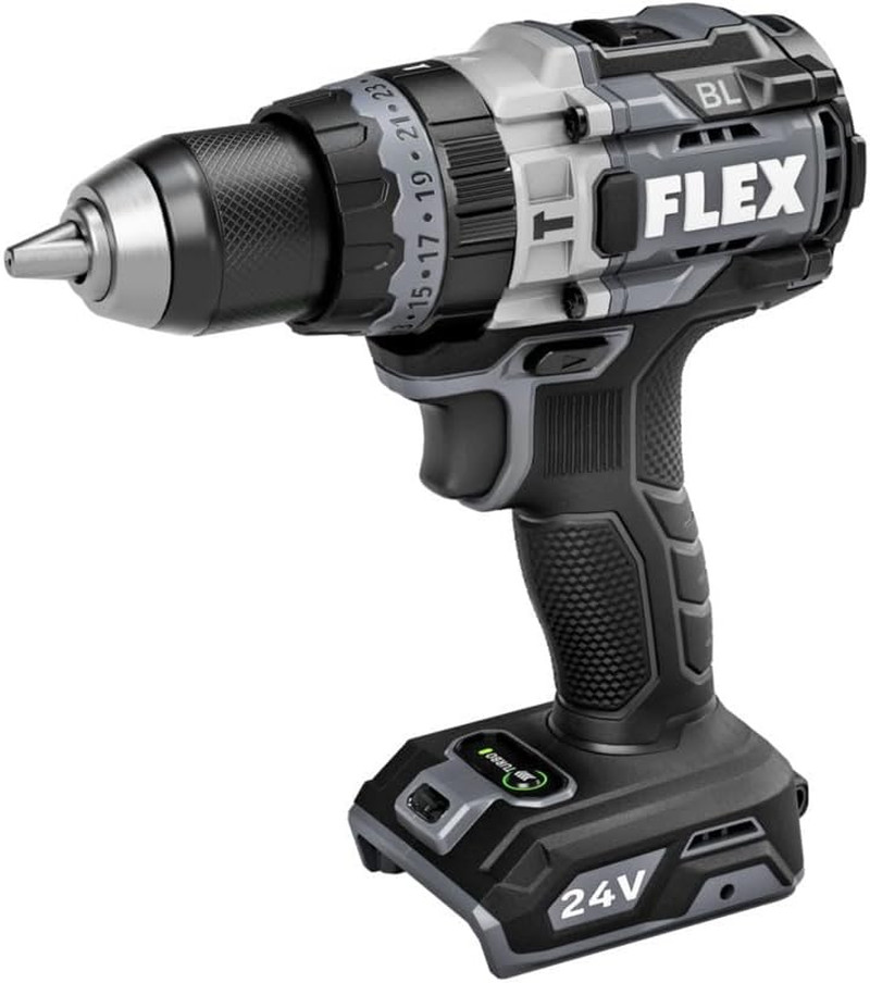 FLEX 24V Brushless Cordless 1/2-Inch 1,400 In-Lbs Torque 2-Speed Hammer Drill Tu