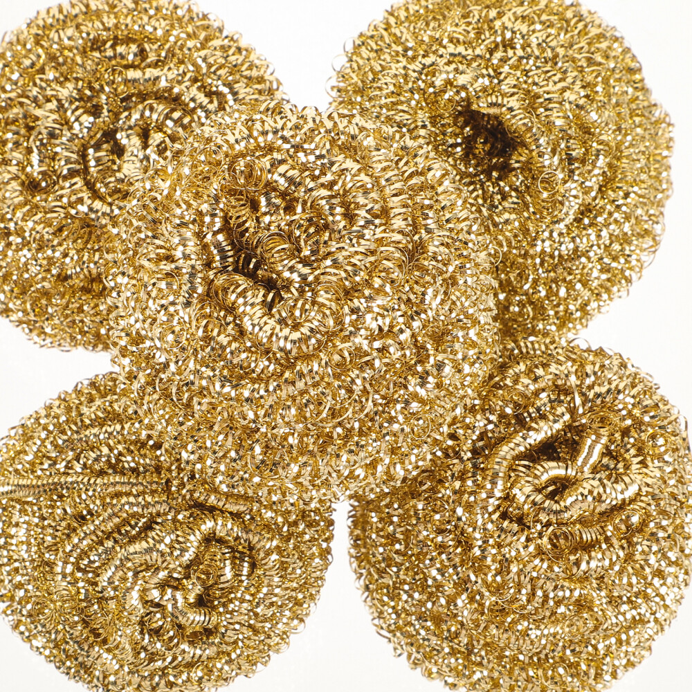 10Pcs brass cleaner String Ball Cleaning Silk Iron Steel Wool Copper Wire