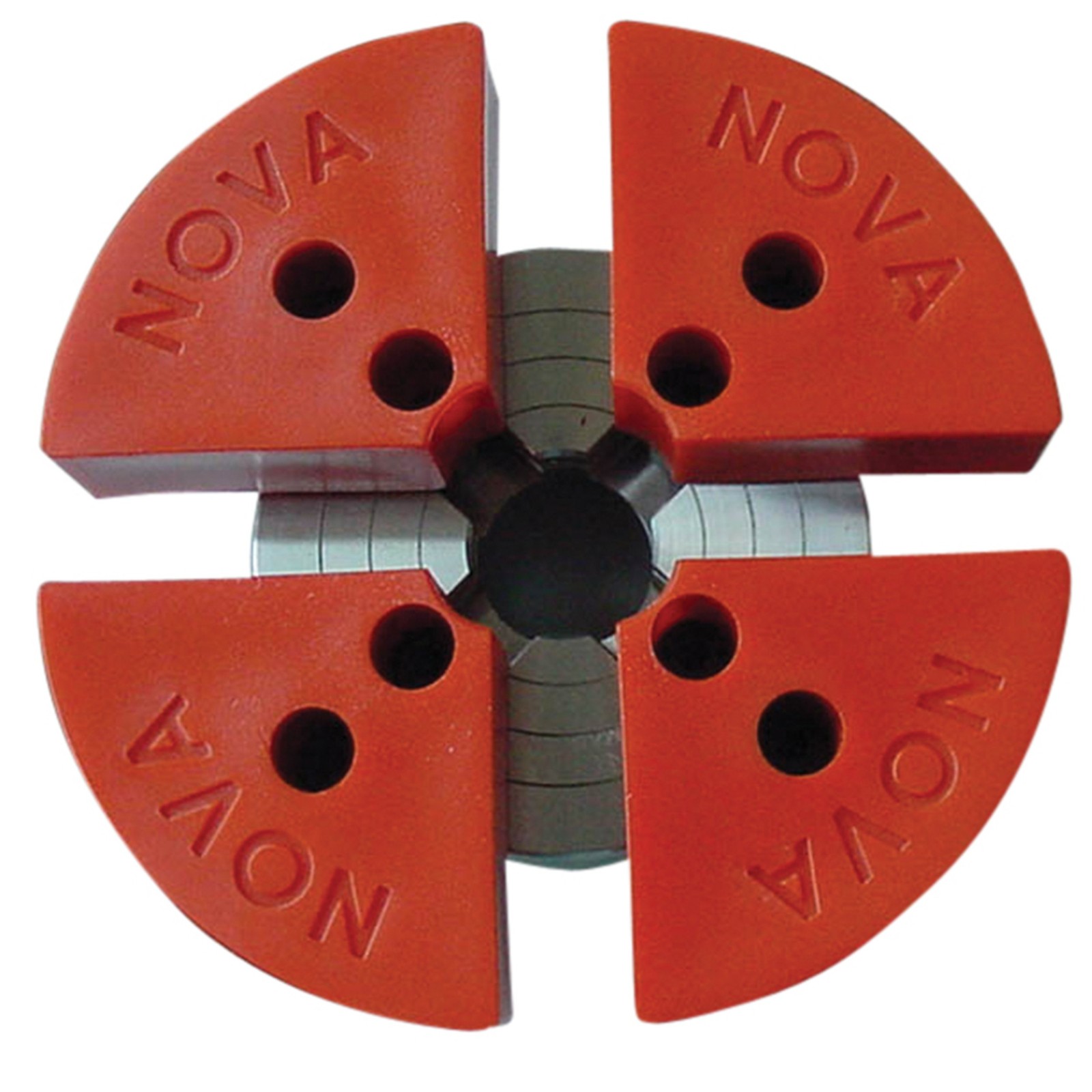 NOVA 6021 Soft Wood Lathe Chuck Jaw Set Red