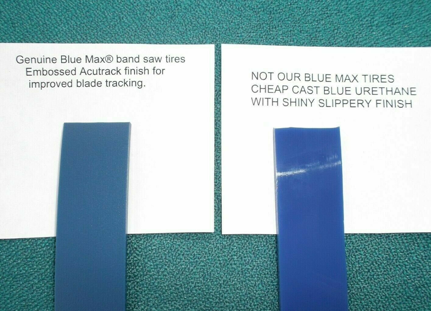2 BLUE MAX ULTRA DUTY BAND SAW TIRES FOR 17&Prime; KING INDUSTRIAL KC-1702C BAND SAW