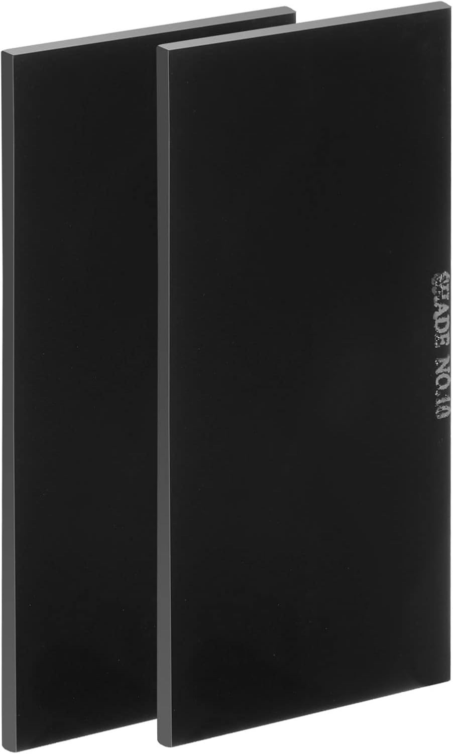 Welding Lens Shade #10, Hardened Glass 2&Prime; x 4.25&Prime;, Black Darkening Filter Pla…