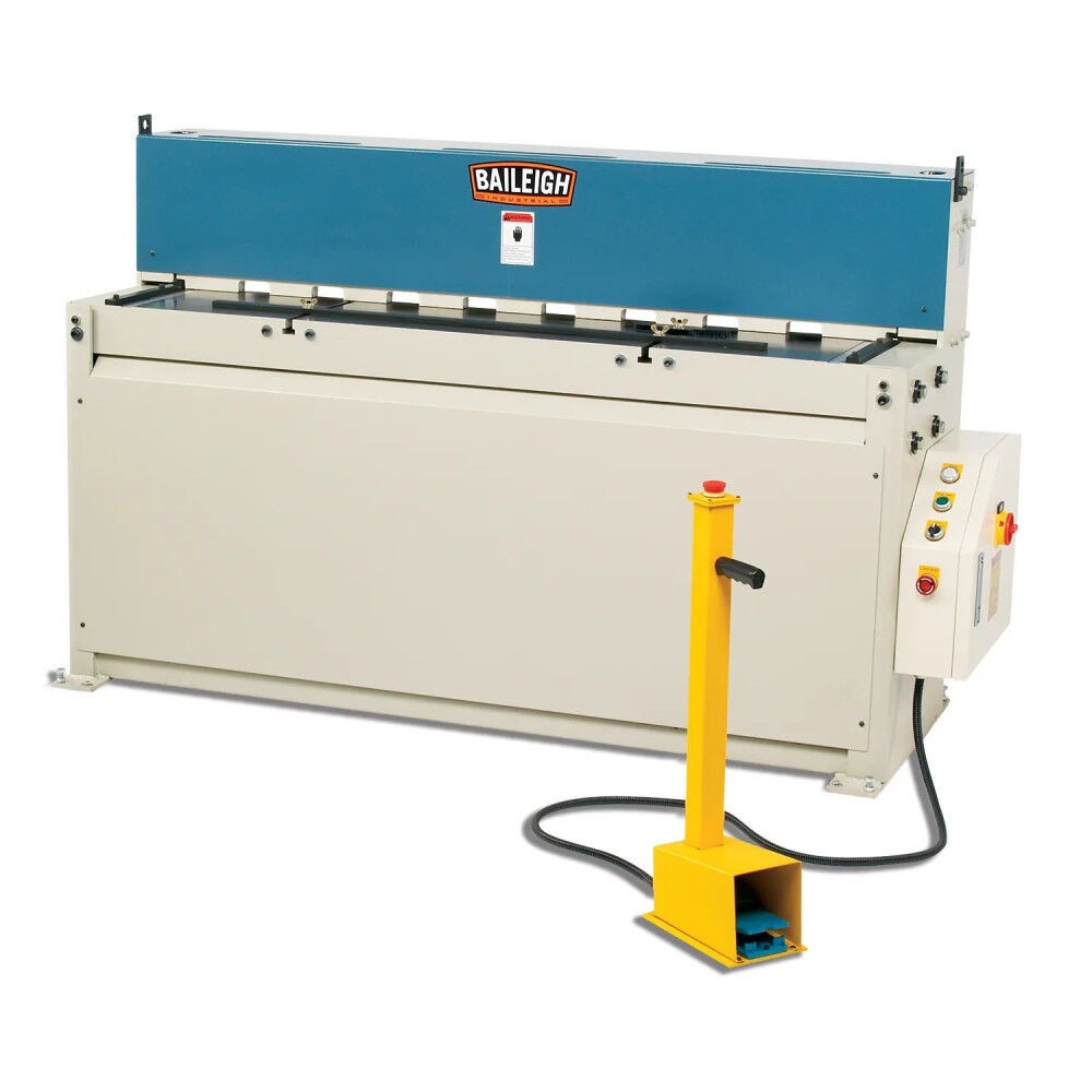 Baileigh Sh-6010 60 Inch 10 Gauge Mild Capacity Hydraulic Sheet Metal Shear