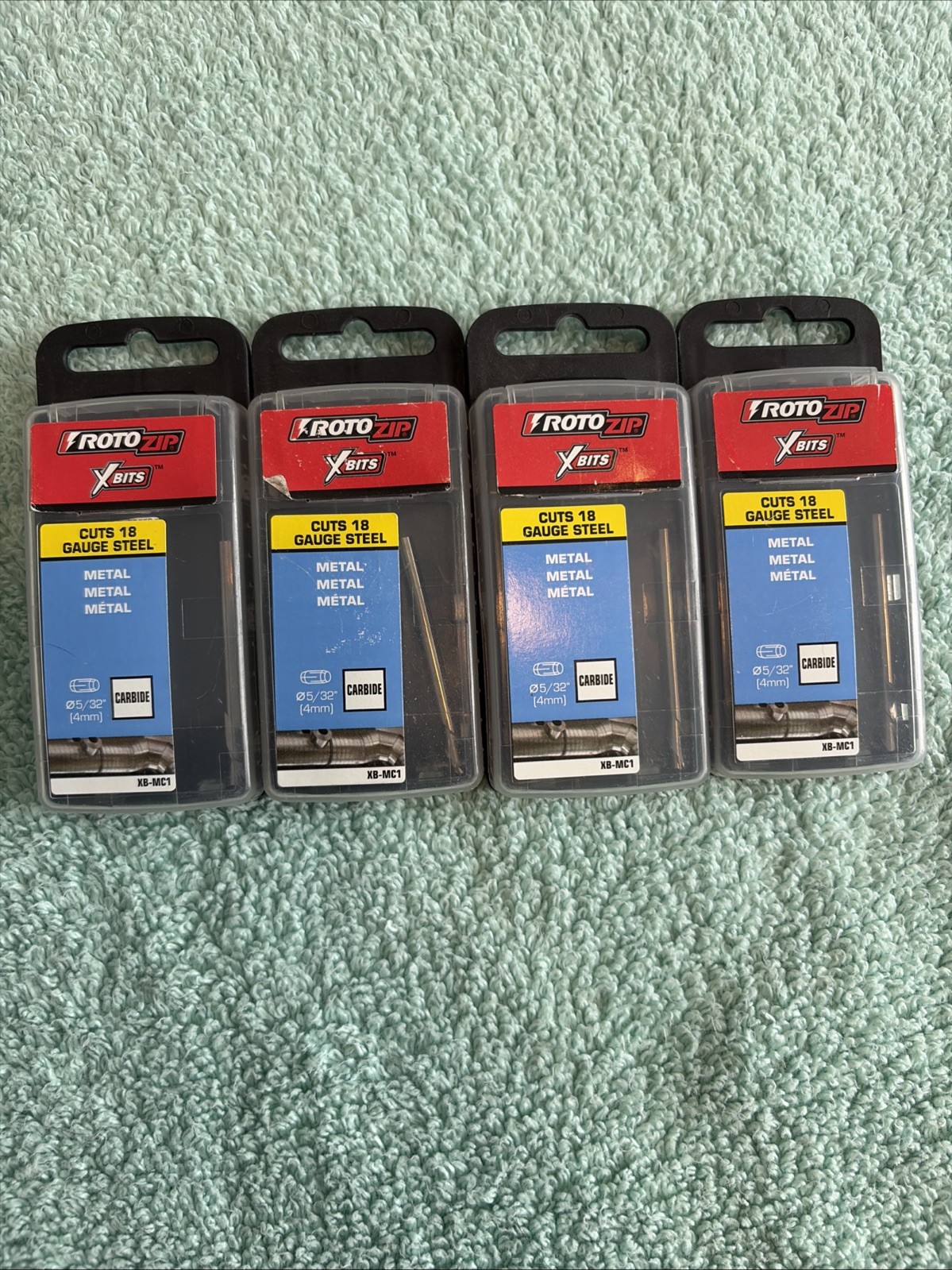 4 PACK Rotozip 5/32 In. Metal Cutting Bit XB-MC1 Rotozip XB-MC1 720361004393 NEW