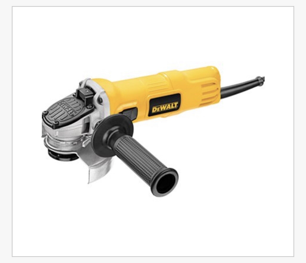 DEWALT DWE4011 4-1/2&Prime; 7 AMP ELECTRIC ANGLE GRINDER WITH HANDLE NEW