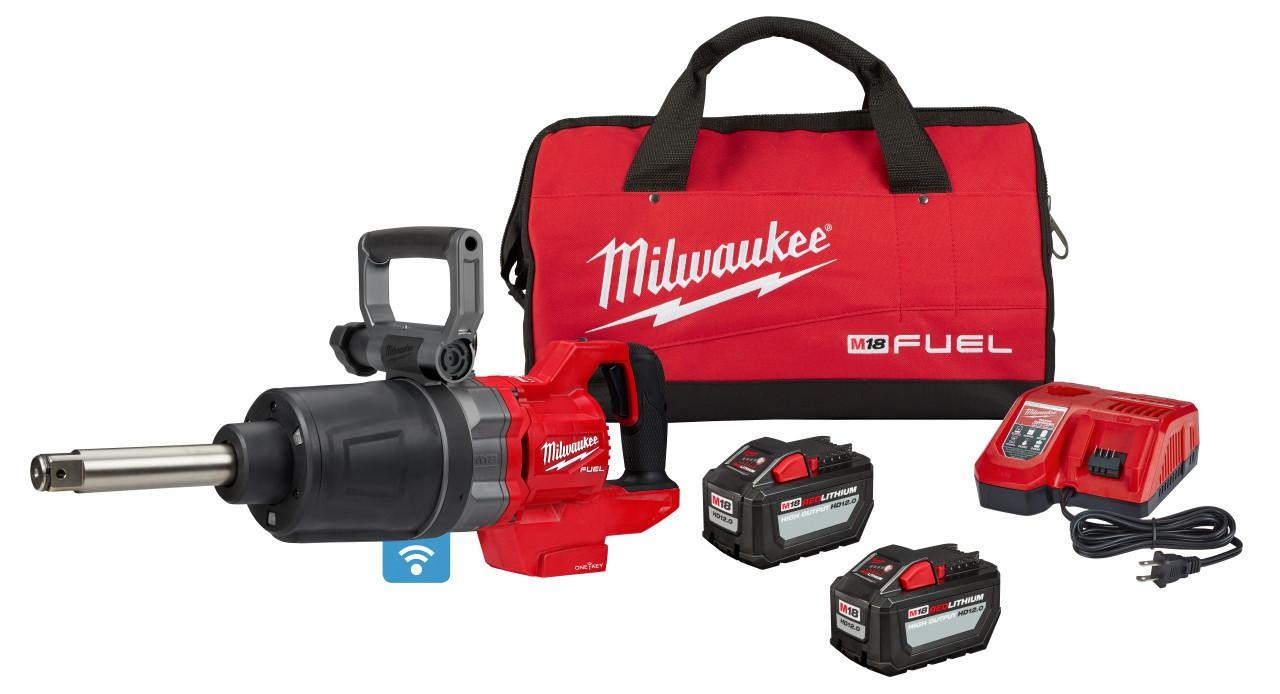 Milwaukee 2869-22HD M18 FUEL 1 in D-Handle Ext Anvil Impact