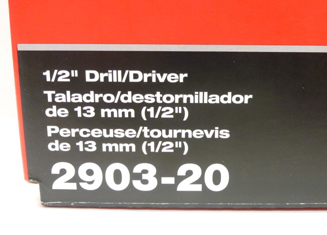 MILWAUKEE 2903-20 ½” DRILL/DRIVER M18 FUEL TOOL ONLY NEW IN BOX!!