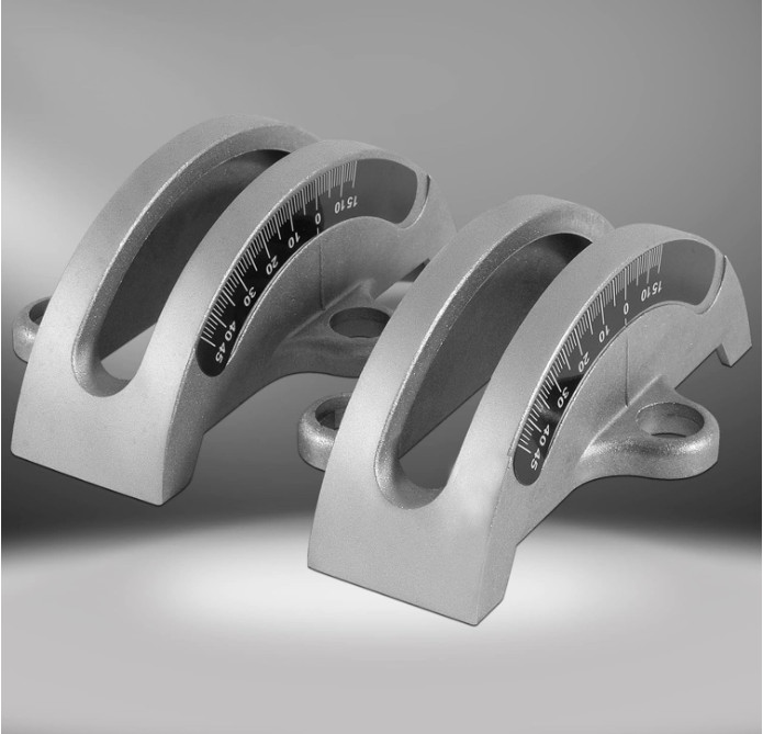 14&Prime; Bandsaw Trunnions with Degree Scale Fits for Most 14-Inch Wood Band