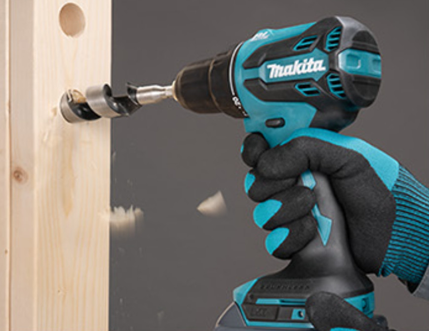 Makita DHP490 Hammer 18V BL 5.0Ah 1900Rpm 65N 13mm Keyless LED 172mm Charger220V