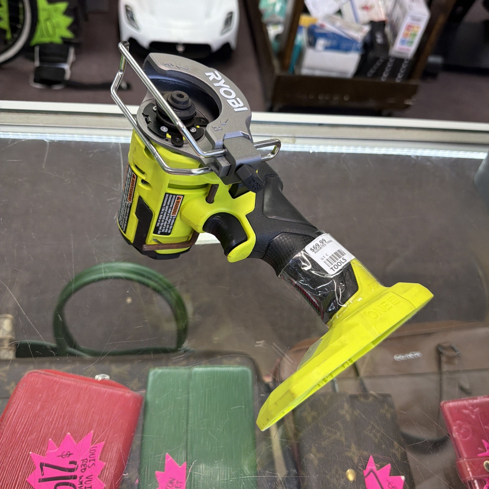 Ryobi ONE+ HP 18V Brushless Cordless CompactCut-Off Tool(Tool Only) PSBCS02 A108
