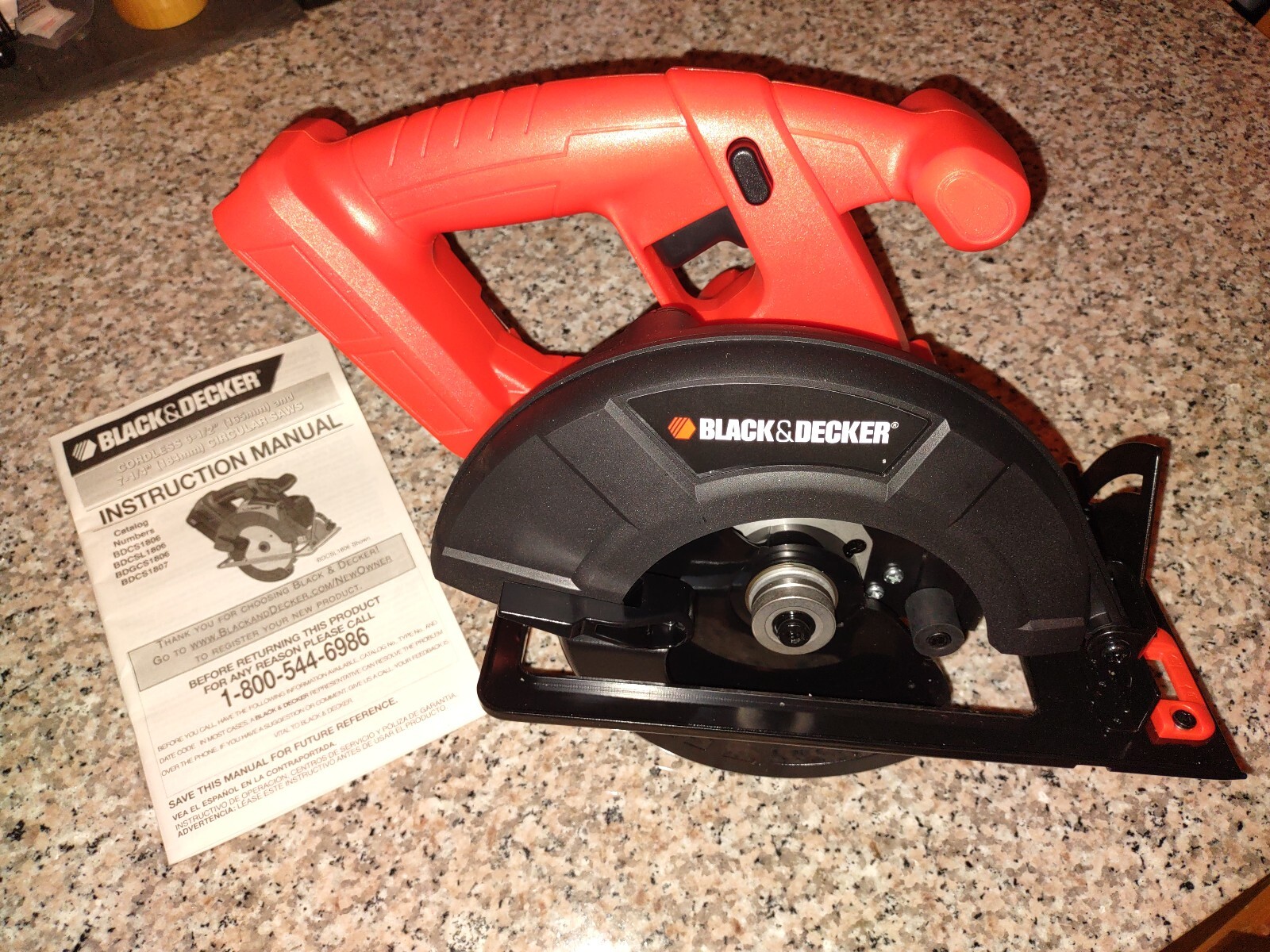 Black & Decker BDCS1806 18V Circular Saw NEW W/O BOX NO BATTERY OR CHARGER