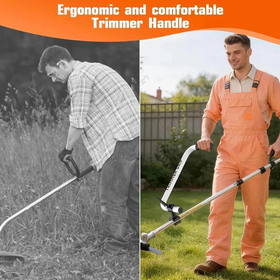 Upgraded Weed Eater Handle, String Trimmer Handle, Trimmer Grip Extension, 16.9&Prime;