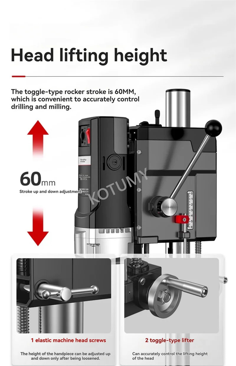 Small 220V High-power High-precision Drilling Machine for Bench Drilling