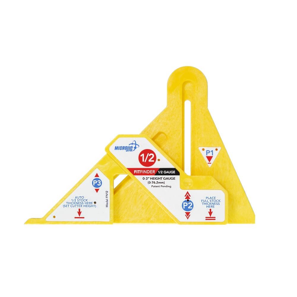Microjig FITFINDER 1/2 Gauge Center Finder FN12