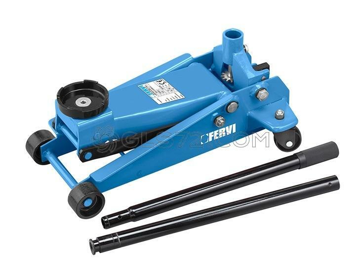 PUMP HYDRAULIC STEEL TROLLEY JACK 3 TON FLOOR CAR GARAGE FERVI C038/30