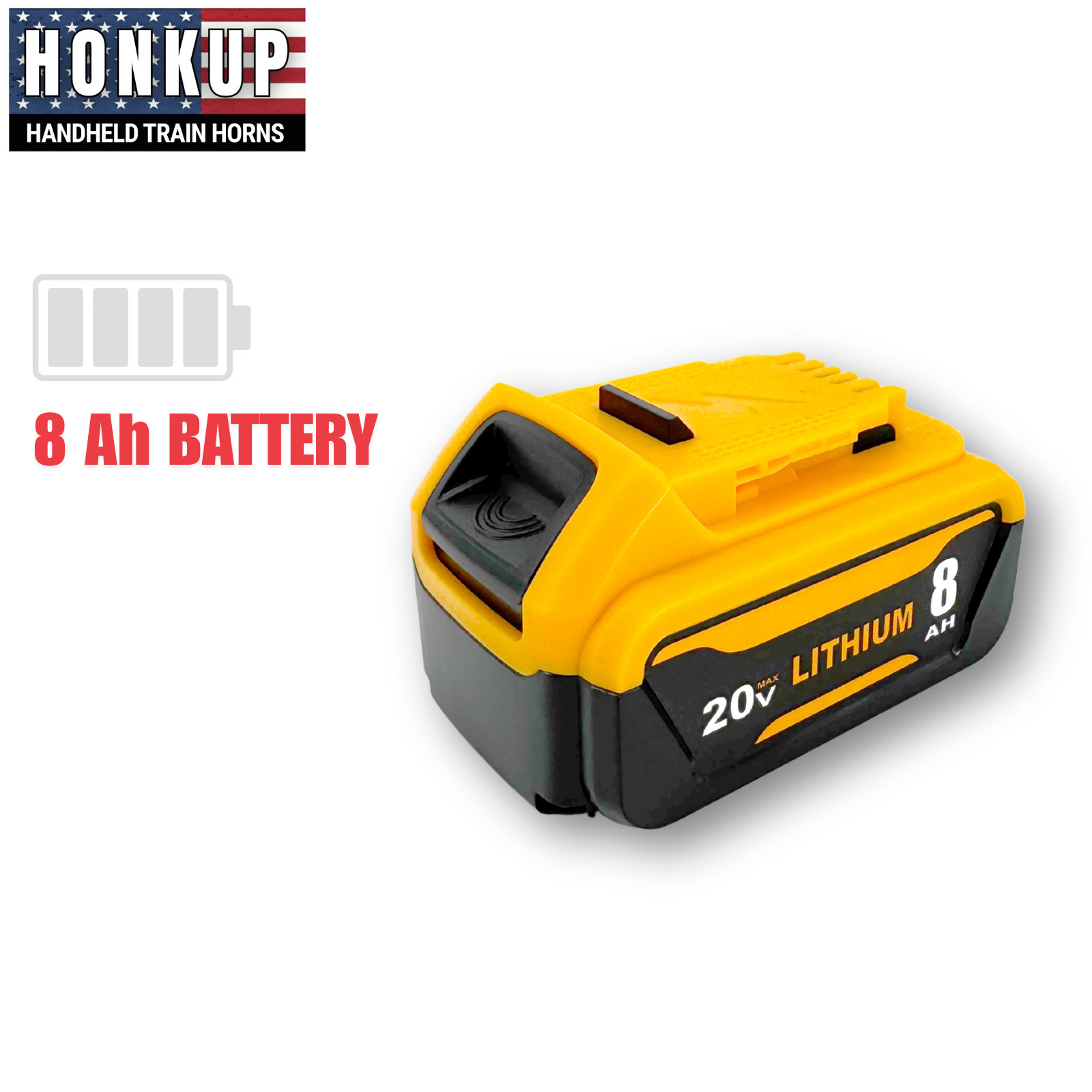 DeWalt 20V Train Air Horn Handheld | Battery + Remote | Assembled in the USA