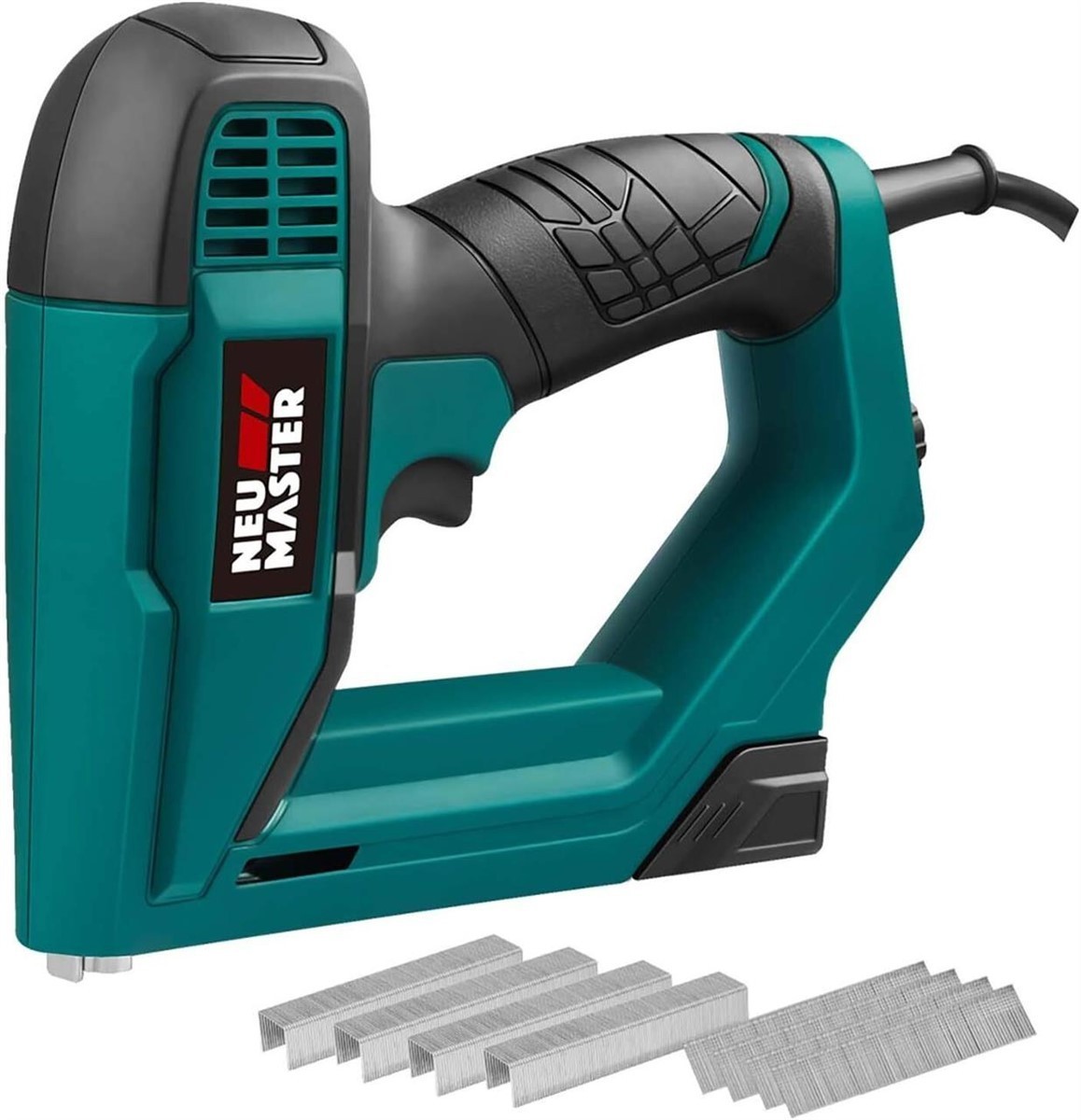NEU MASTER Brad Nailer 2 in 1 Electric Nail Gun Staple Gun