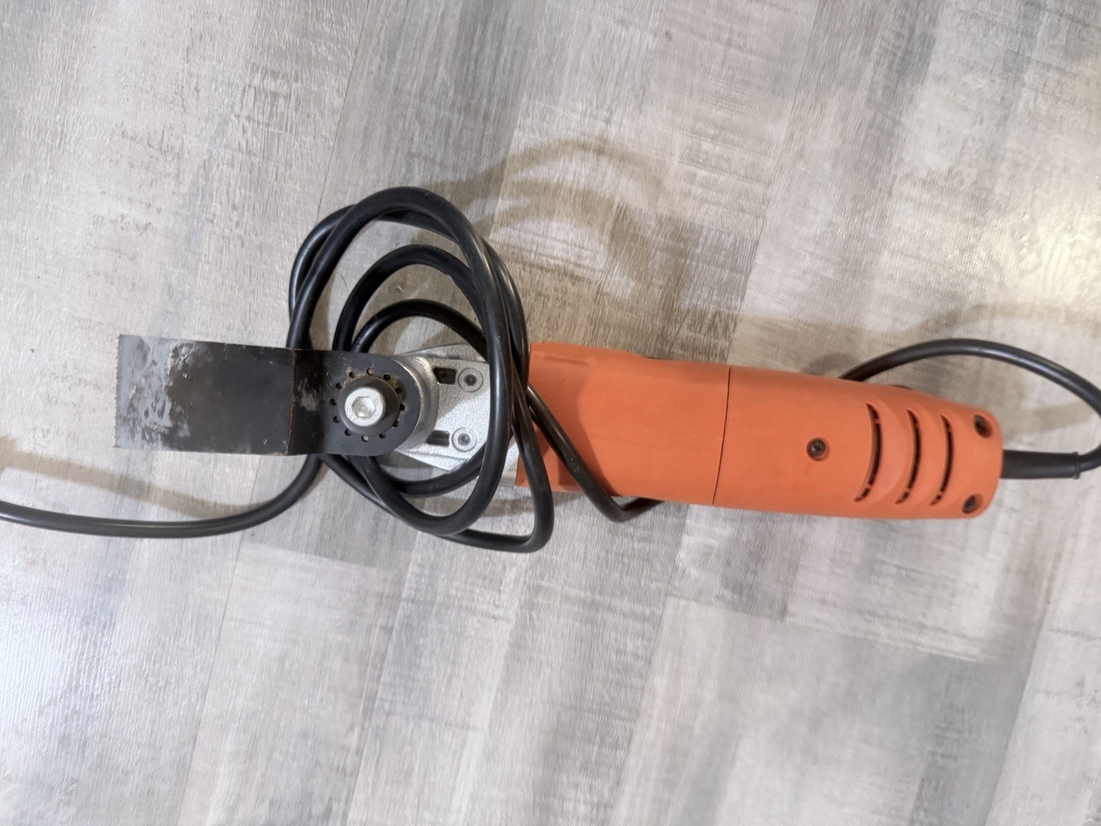 King 1944-0 Corded Oscillating Tool 120V Orange/Black/Silver (tested)