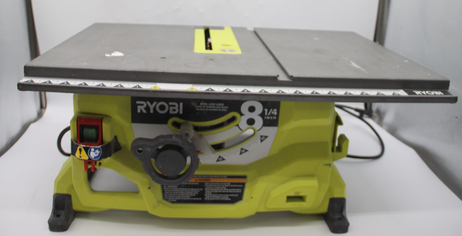 RYOBI 13 Amp 8-1/4 in. Compact Portable Corded Jobsite Table Saw No Stand