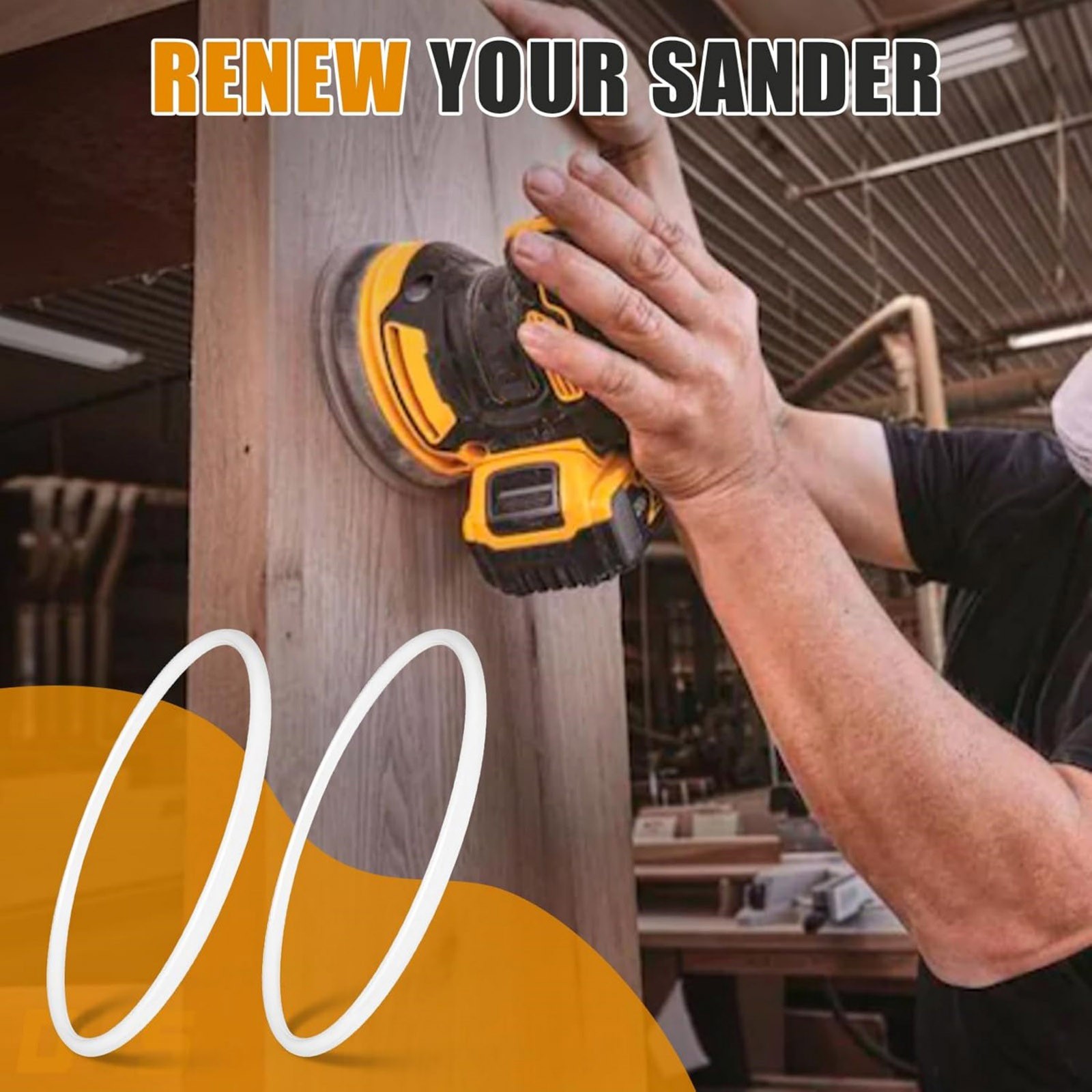 Sander Belt 2 Pack N430442 For DeWalt DWE6420 DWE6421 And DCW210P1 Replacement