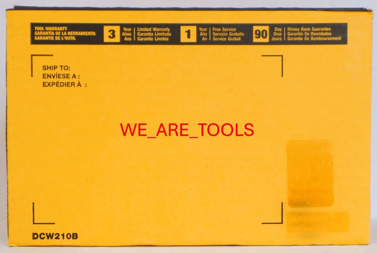 DeWalt DCW210B 20V MAX Cordless 5&Prime; Variable Orbital Sander Brushless 20 Volt