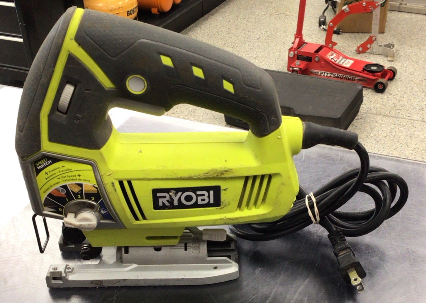 Ryobi JS481LGD Corded Orbital Jig Saw PRE-OWNED *Tested