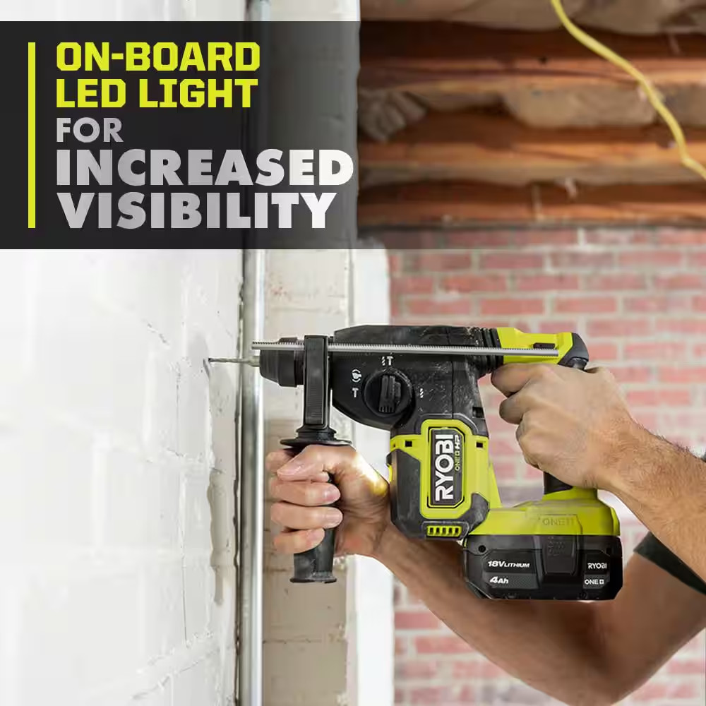 ONE+ HP 18V Brushless Cordless 1 In. Sds-Plus Rotary Hammer Drill (Tool Only)