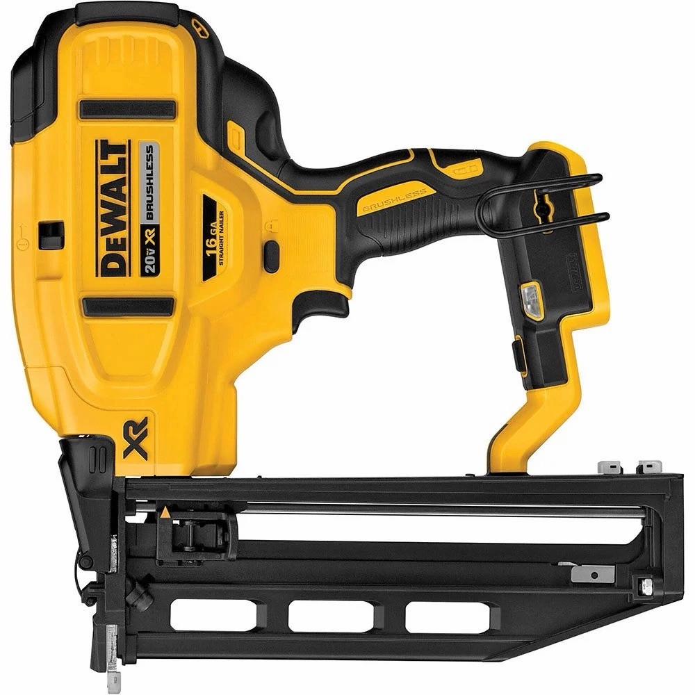 DEWALT 20V MAX XR 16-Gauge Lithium-Ion Brushless Finish Nailer (Tool Only)