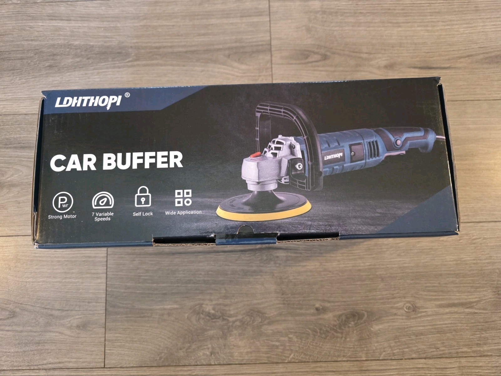 LDHTHOPI Car Buffer Polisher 7 Speed