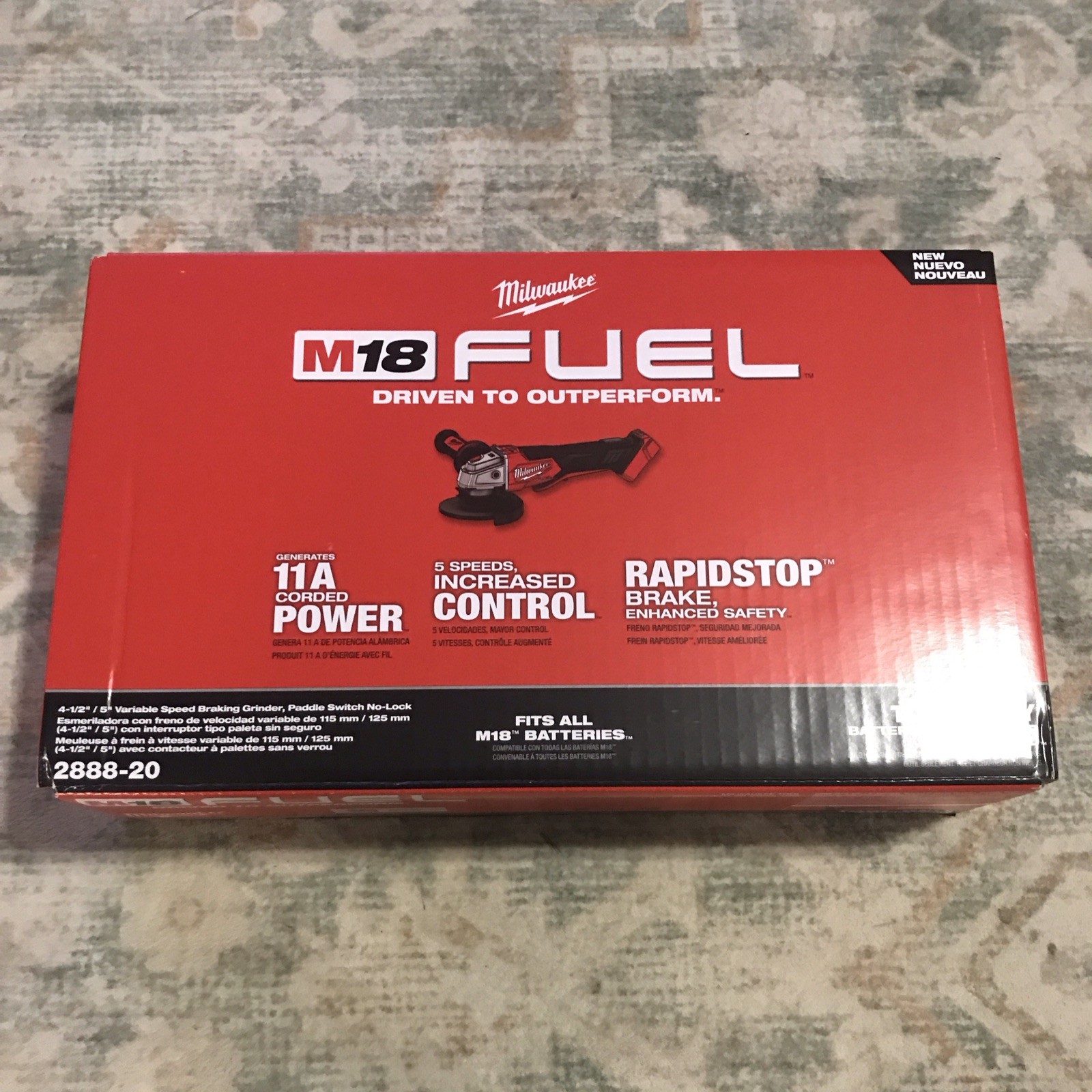 Milwaukee M18 FUEL 2888-20 Breaking Angle Grinder 18V New – Tool Only