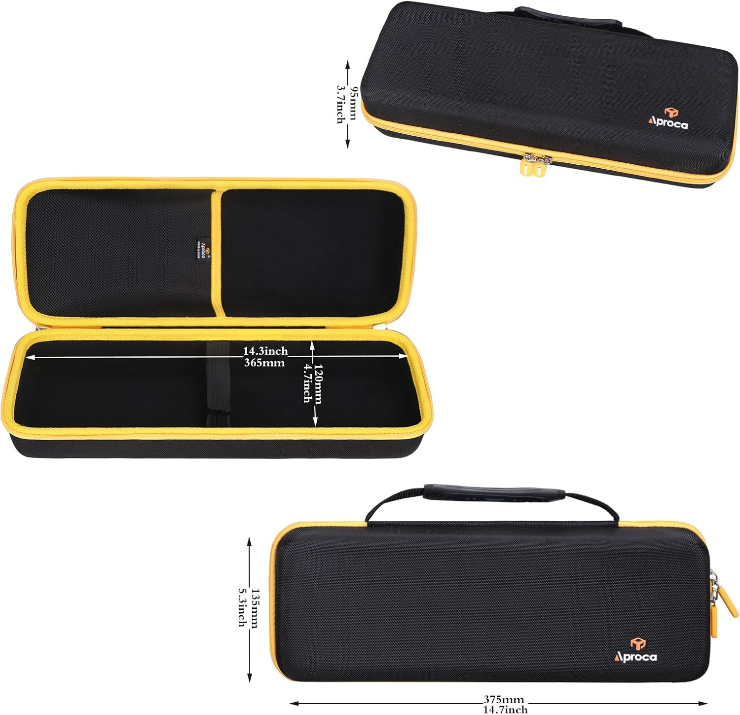 Aproca Case Compatible with DEWALT DCS356B DCS354B 20V MAX XR Oscillating Multi-