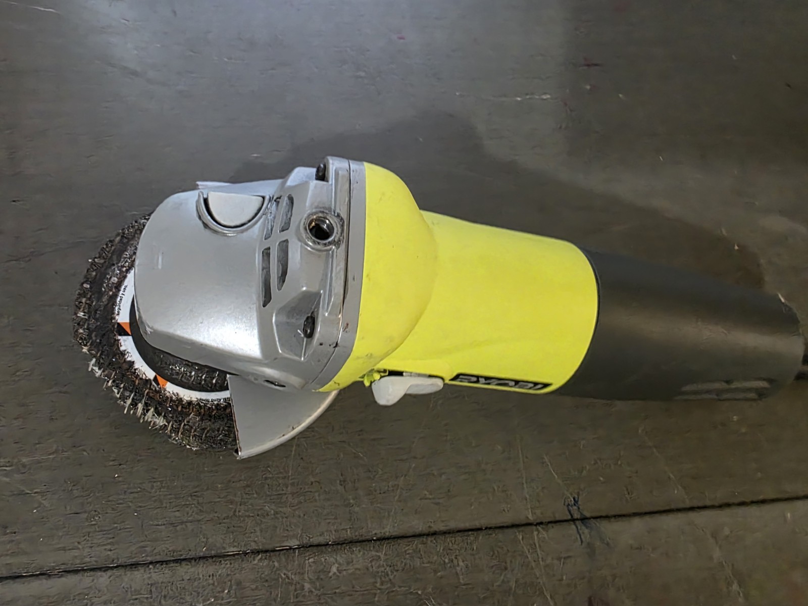 RYOBI 5.5 Amp Corded 4-1/2 in. Angle Grinder