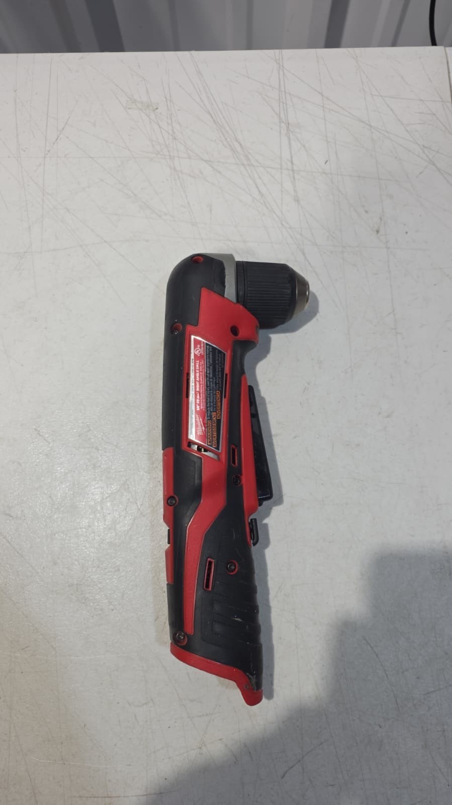 Milwaukee 2415-20 12V Cordless Right Angle Drill USED
