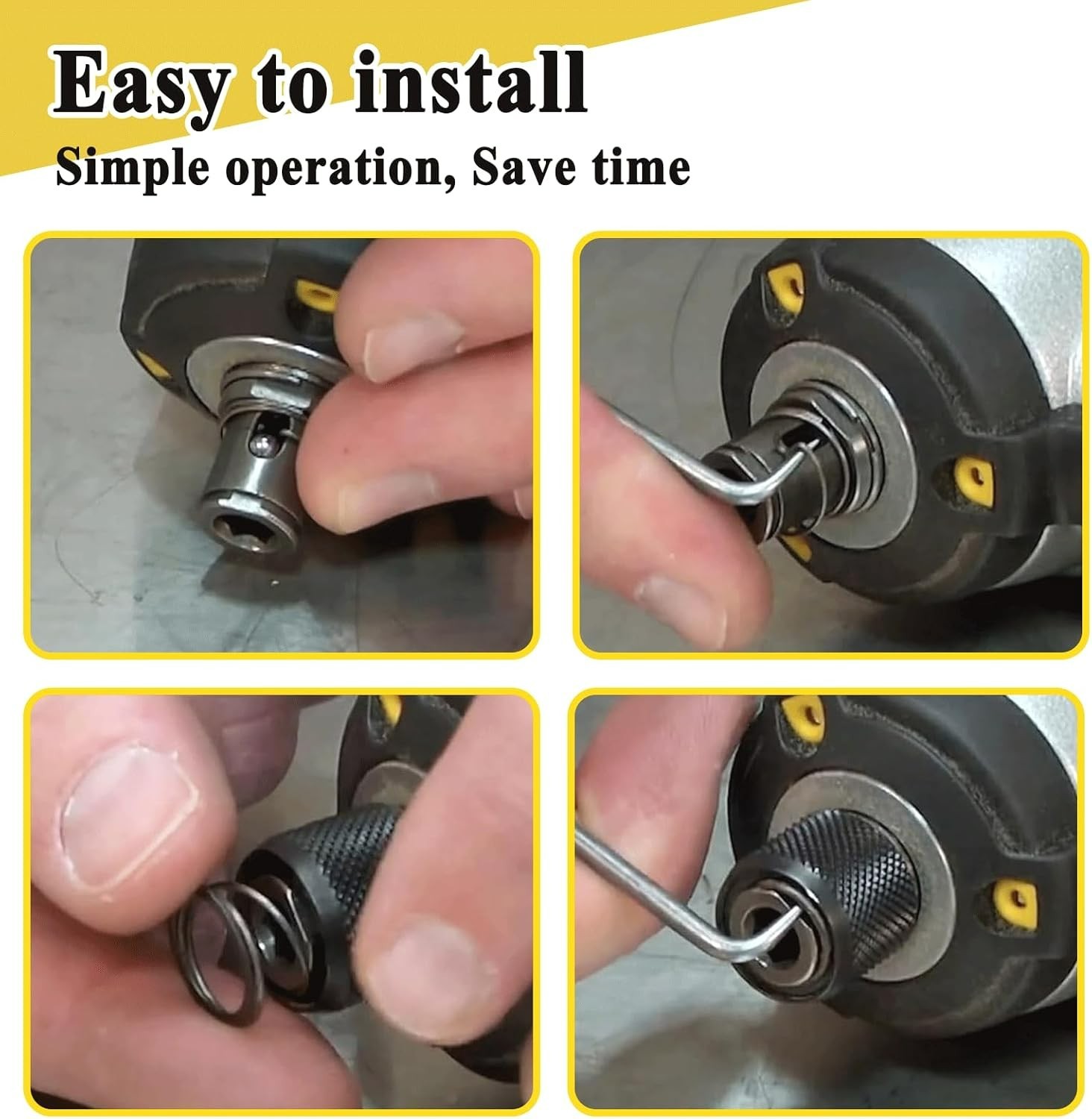 2 Set Impact Driver Spring Kit with Steel Ball Replacement Repair Parts Set…