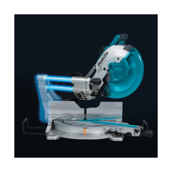 Makita Corded Miter Saw, 12 in Blade Dia., Max Blade Speed: 3,200 RPM 1 in Arbor