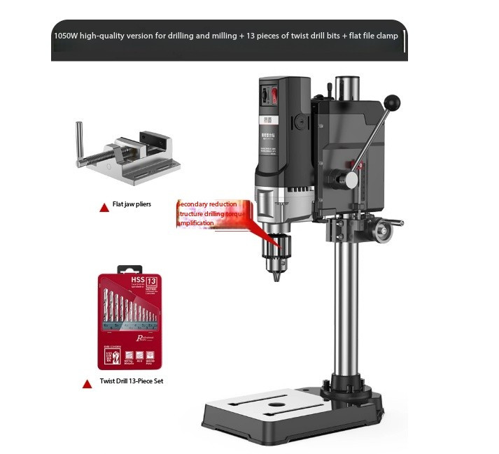 Small 220V High-power High-precision Drilling Machine for Bench Drilling
