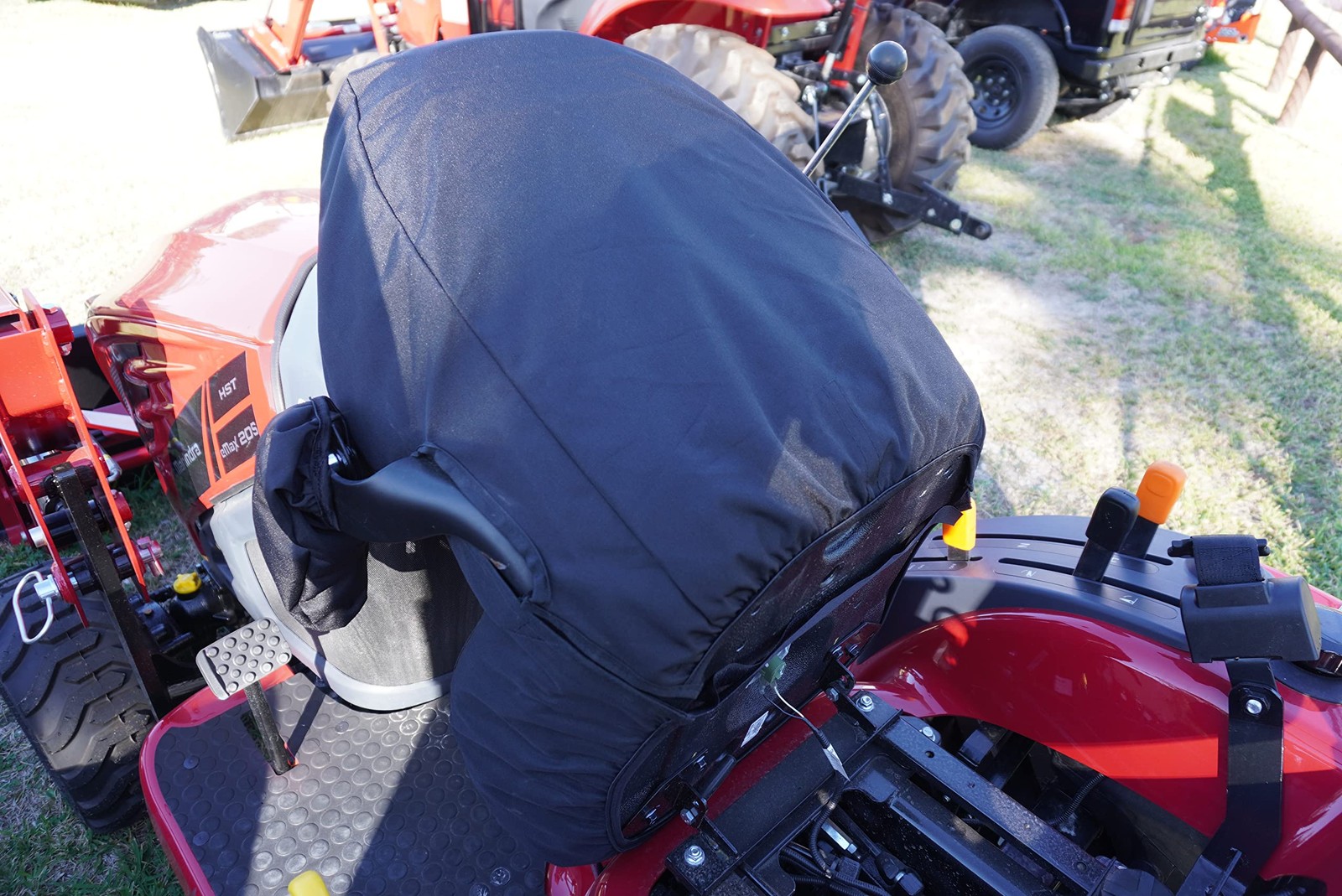 Durafit Seat Covers, Compatible with Mahindra All Current Large, Black