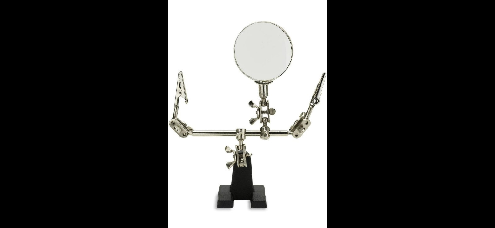 NEIKO 01902 Adjustable Helping Hand with Magnifying Glass Third Hand Solder A…