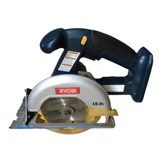 Ryobi 18V Cordless Circular Trim Saw 5.5&Prime; 140 mm R10633 *No Battery*